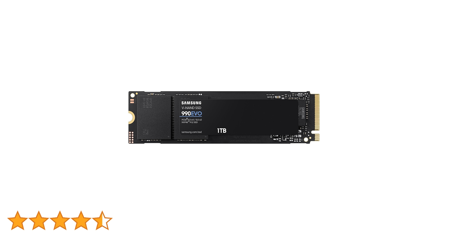 Samsung 990 EVO M.2 1TB SSD - Powerful, Efficient, Versatile